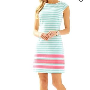 Lilly Pulitzer Lana Mint Green Cap sleeve dress